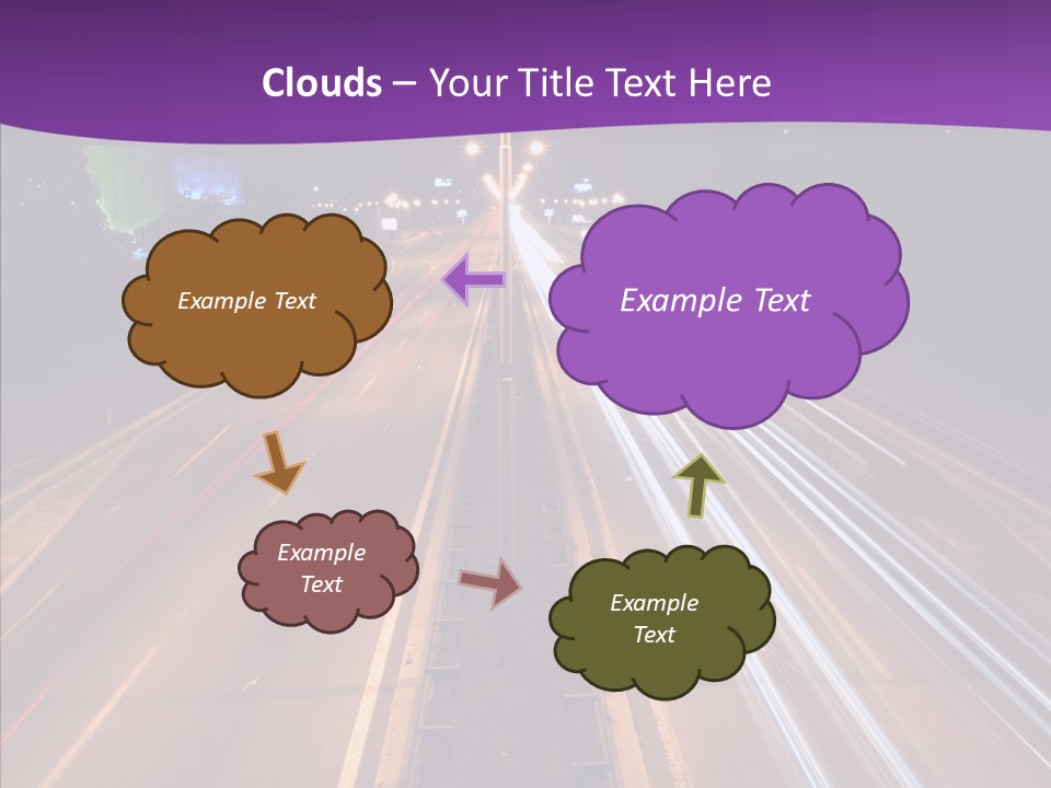 Glow Salt Automobile PowerPoint Template