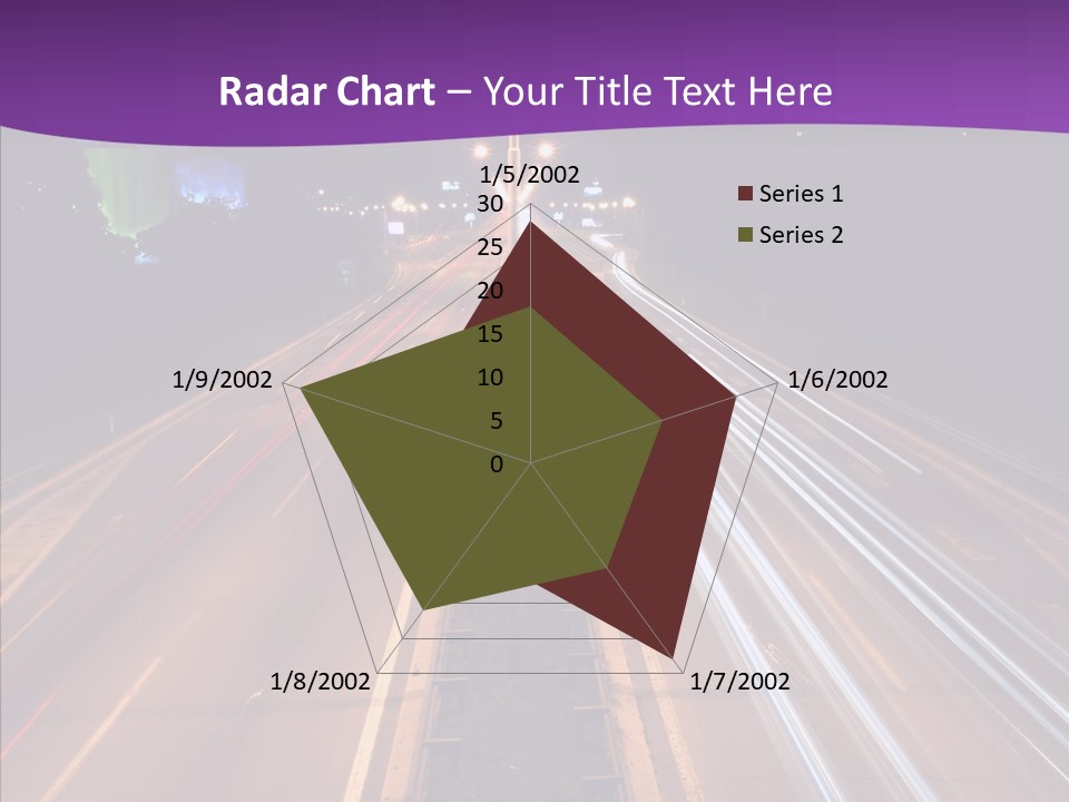 Glow Salt Automobile PowerPoint Template