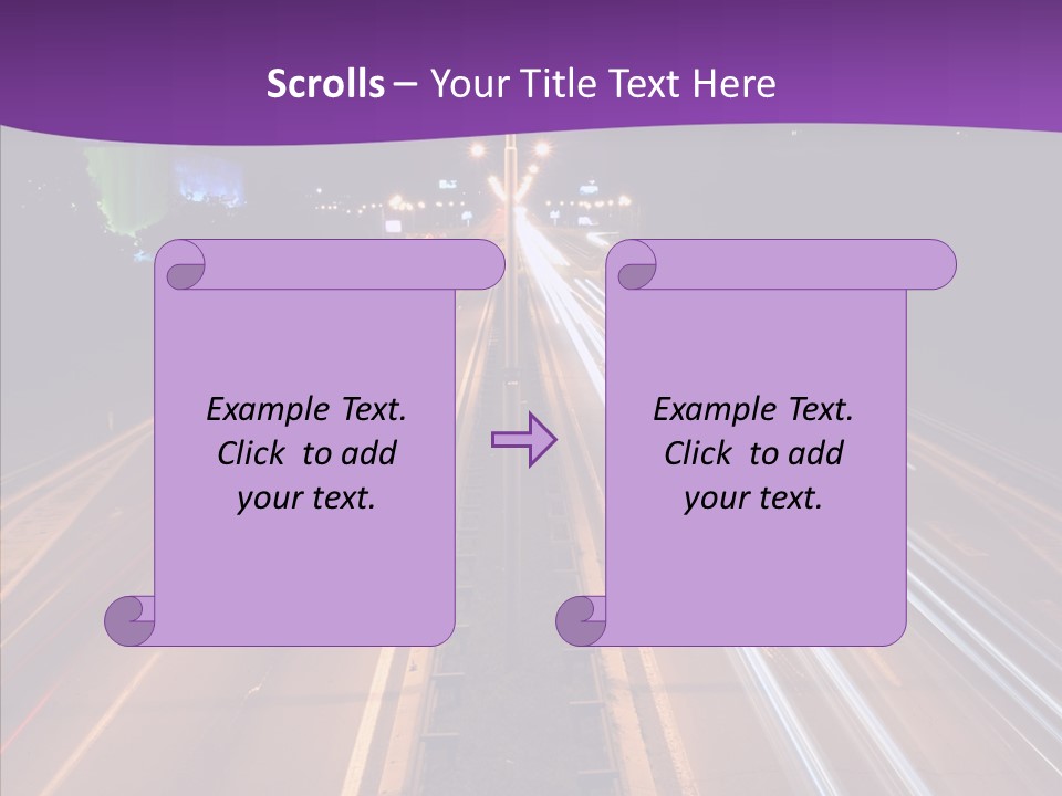 Glow Salt Automobile PowerPoint Template