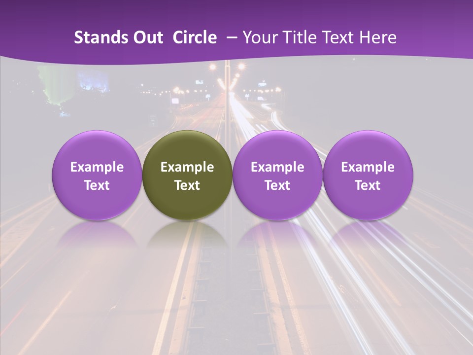 Glow Salt Automobile PowerPoint Template