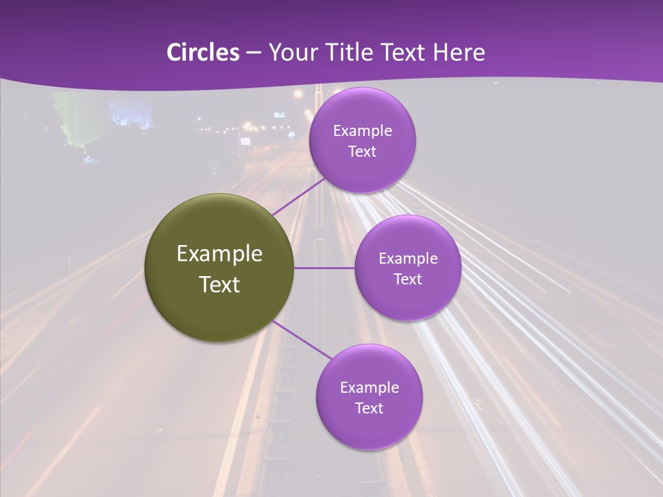 Glow Salt Automobile PowerPoint Template