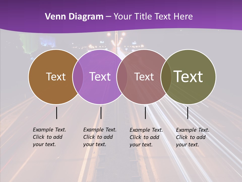 Glow Salt Automobile PowerPoint Template