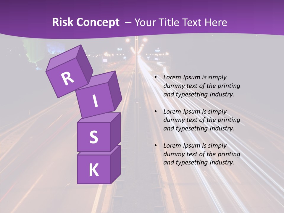 Glow Salt Automobile PowerPoint Template