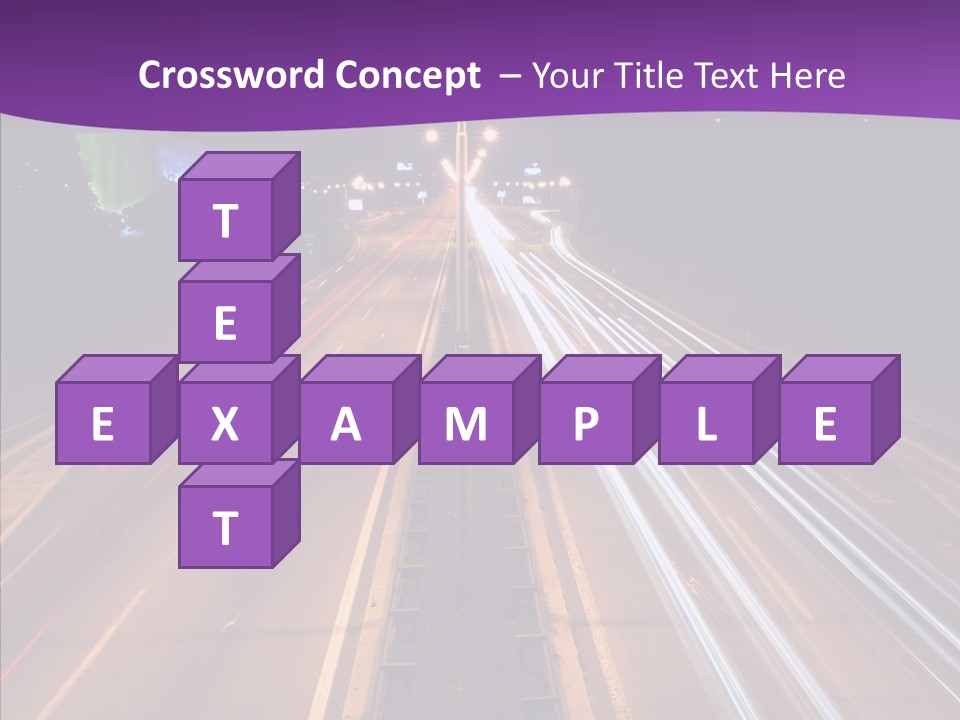 Glow Salt Automobile PowerPoint Template