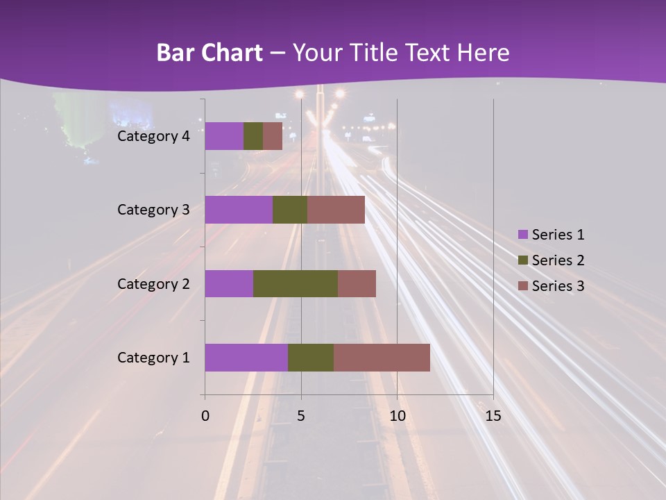 Glow Salt Automobile PowerPoint Template