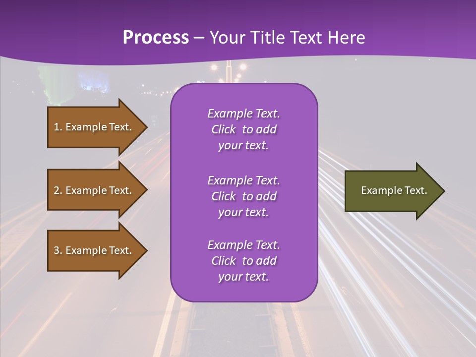 Glow Salt Automobile PowerPoint Template