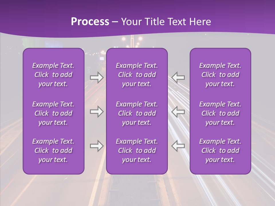 Glow Salt Automobile PowerPoint Template