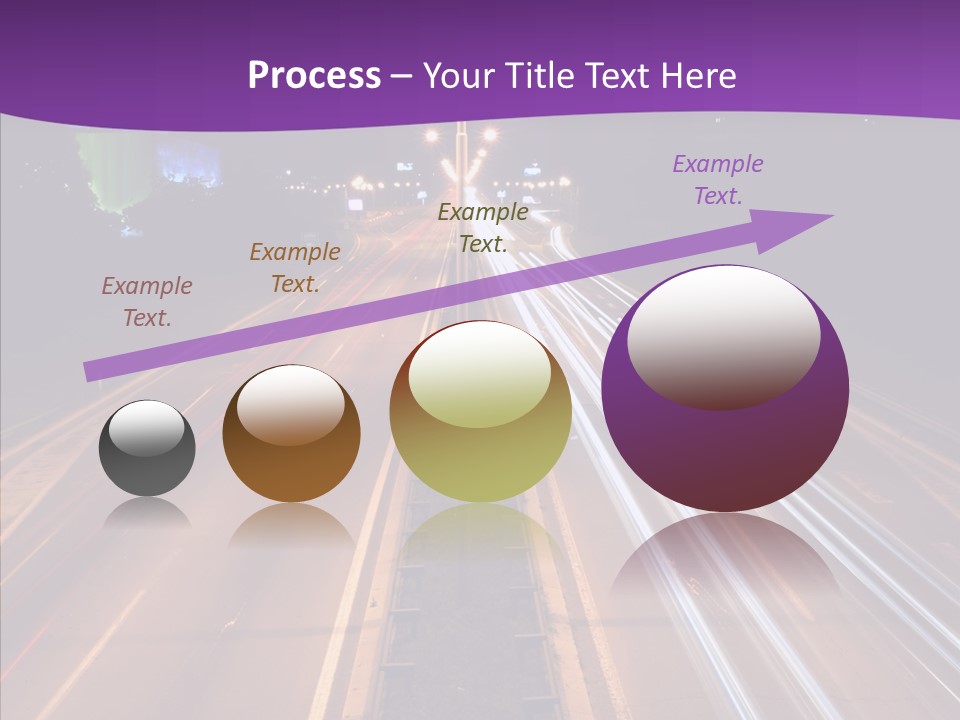 Glow Salt Automobile PowerPoint Template