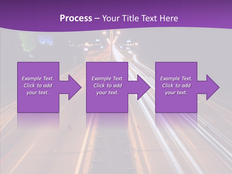 Glow Salt Automobile PowerPoint Template