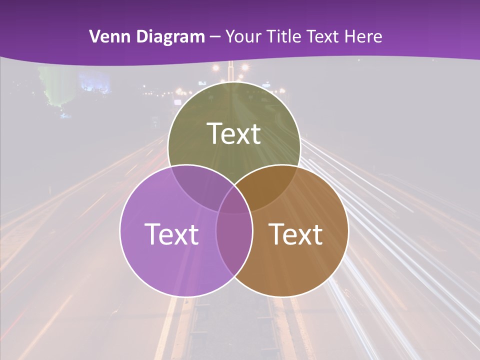 Glow Salt Automobile PowerPoint Template