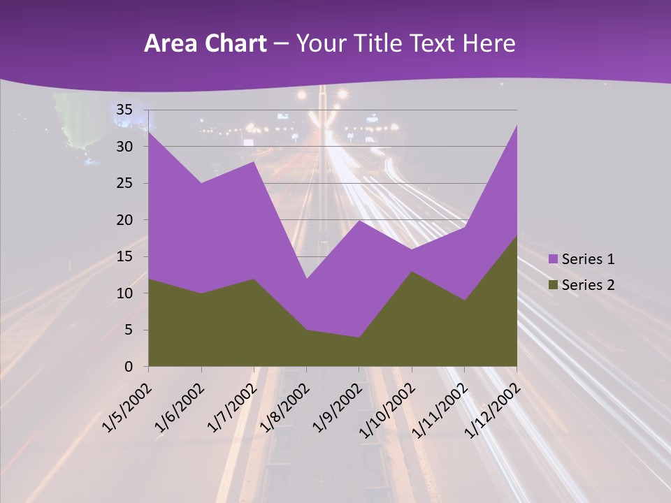 Glow Salt Automobile PowerPoint Template