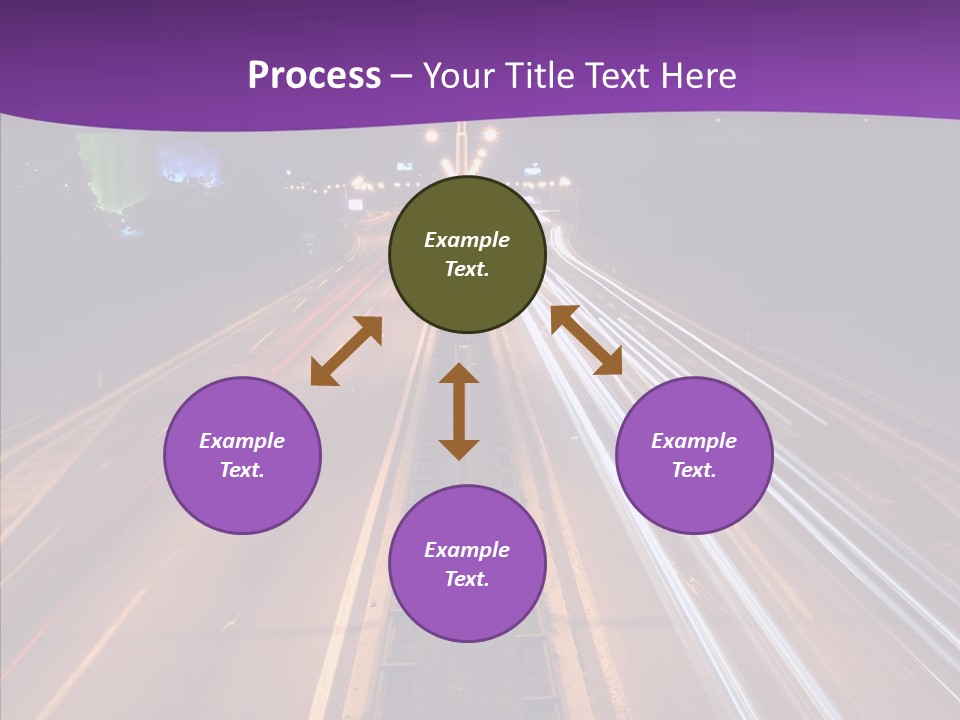 Glow Salt Automobile PowerPoint Template