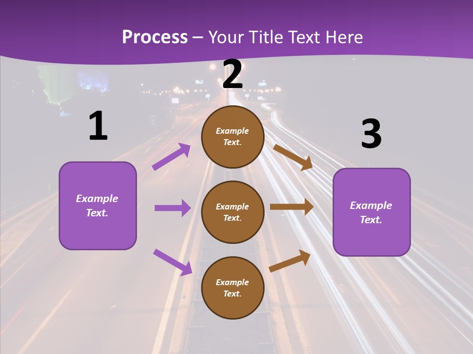 Glow Salt Automobile PowerPoint Template