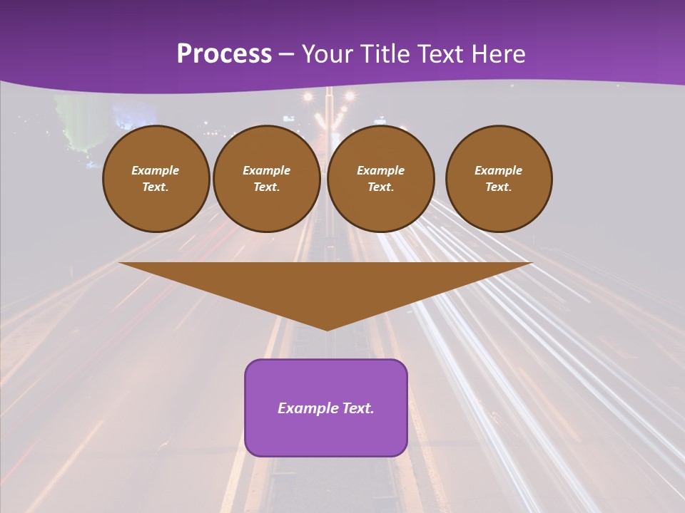 Glow Salt Automobile PowerPoint Template