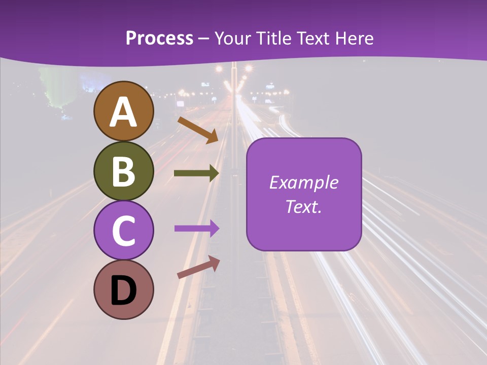 Glow Salt Automobile PowerPoint Template