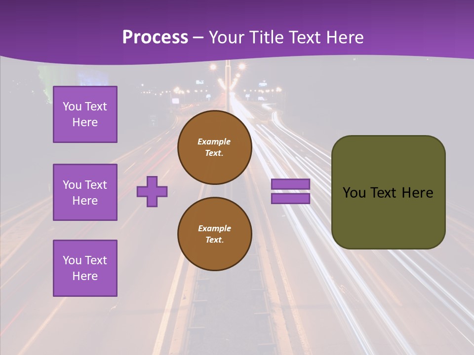 Glow Salt Automobile PowerPoint Template