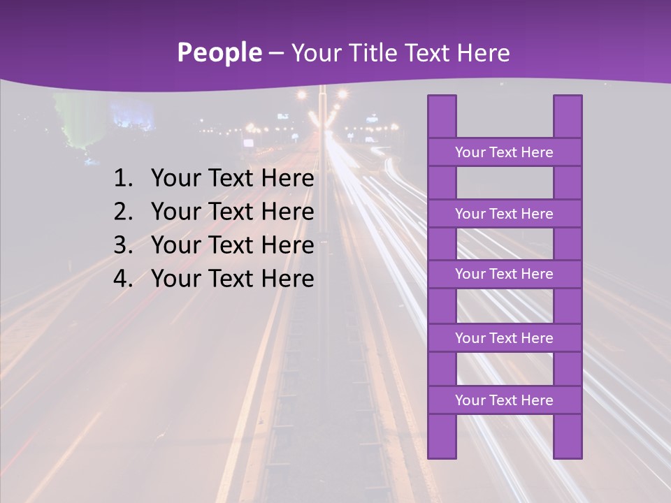 Glow Salt Automobile PowerPoint Template