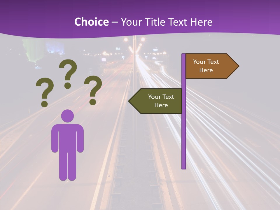 Glow Salt Automobile PowerPoint Template