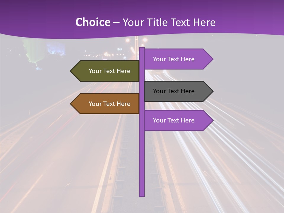 Glow Salt Automobile PowerPoint Template