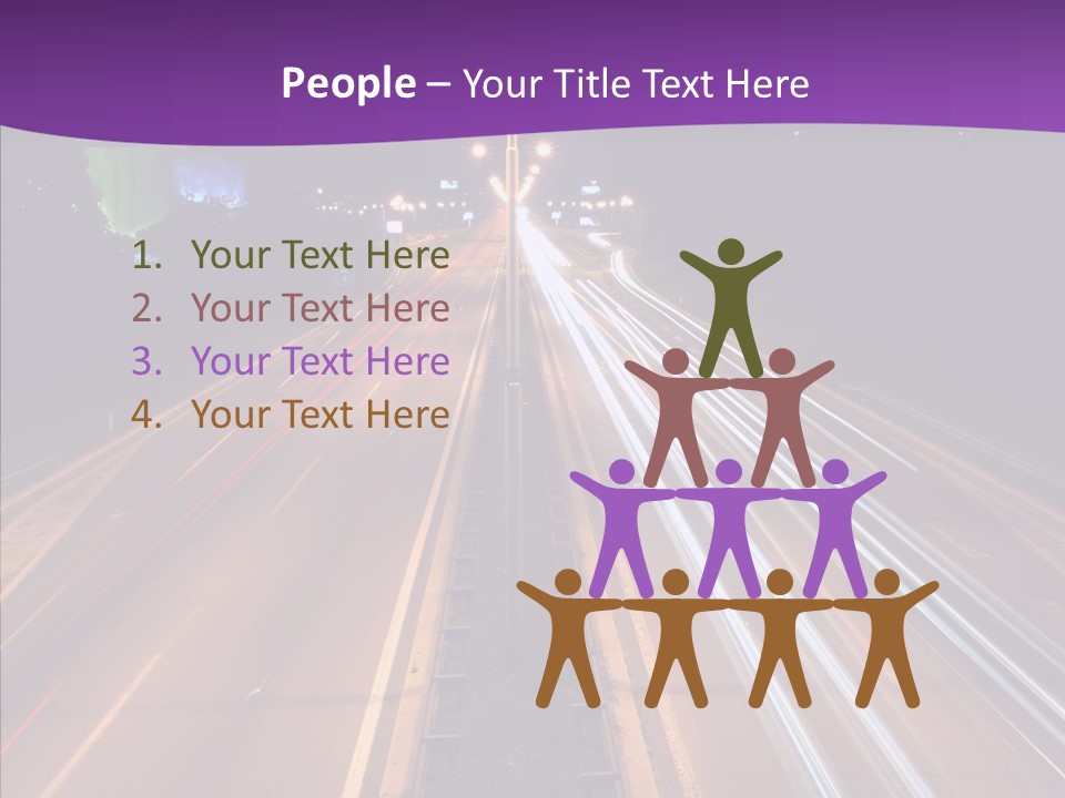 Glow Salt Automobile PowerPoint Template