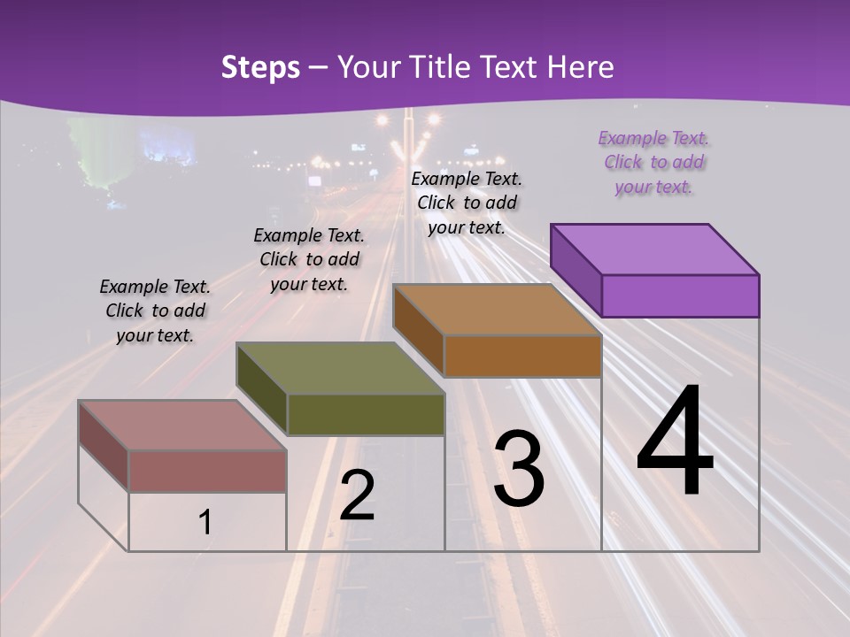 Glow Salt Automobile PowerPoint Template