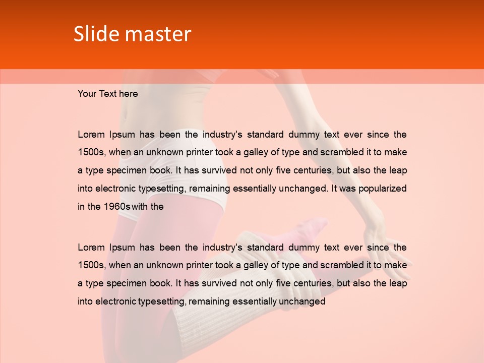 Exercise Hand Energy PowerPoint Template