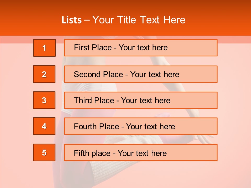 Exercise Hand Energy PowerPoint Template