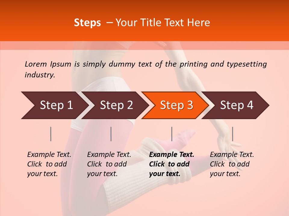 Exercise Hand Energy PowerPoint Template