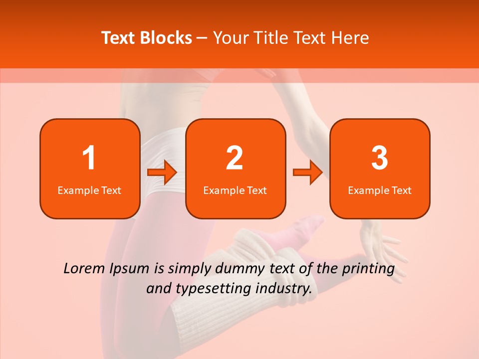 Exercise Hand Energy PowerPoint Template