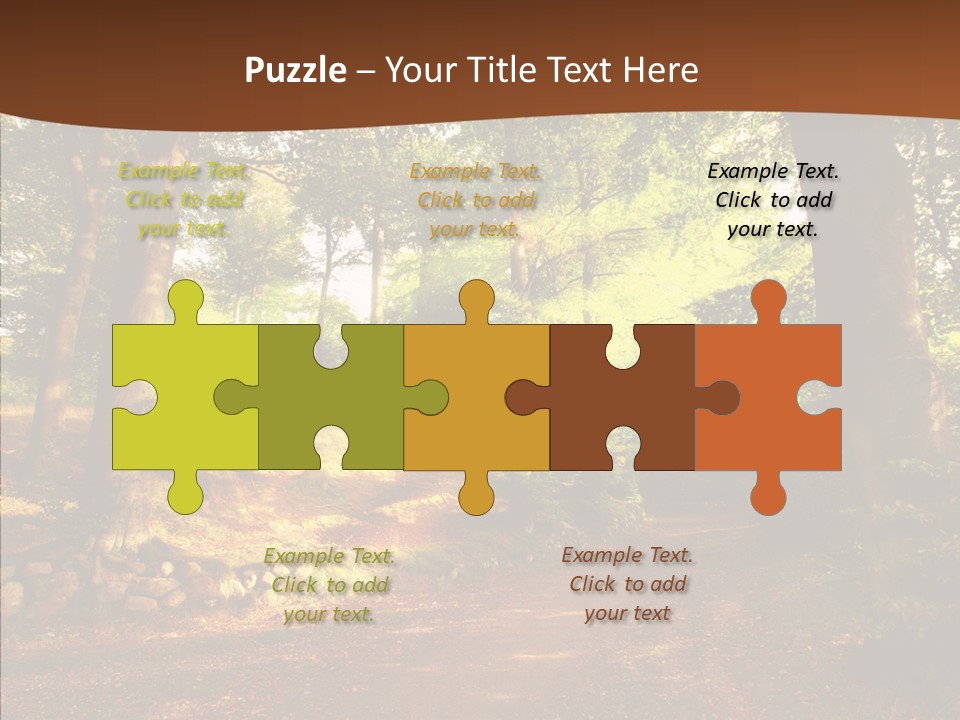 Panorama Scene Relax PowerPoint Template