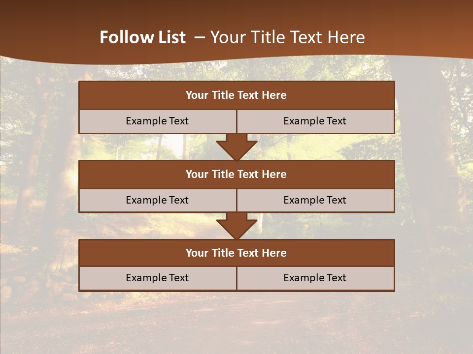 Panorama Scene Relax PowerPoint Template