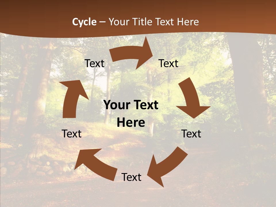 Panorama Scene Relax PowerPoint Template