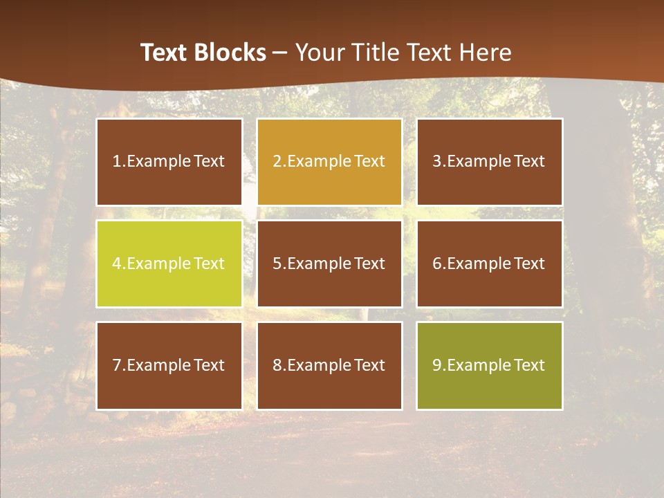 Panorama Scene Relax PowerPoint Template