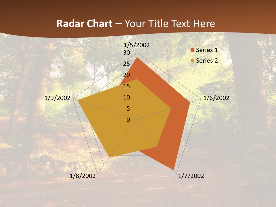 Panorama Scene Relax PowerPoint Template