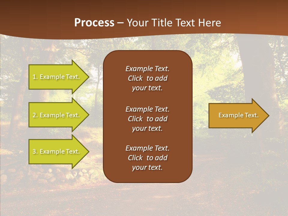 Panorama Scene Relax PowerPoint Template