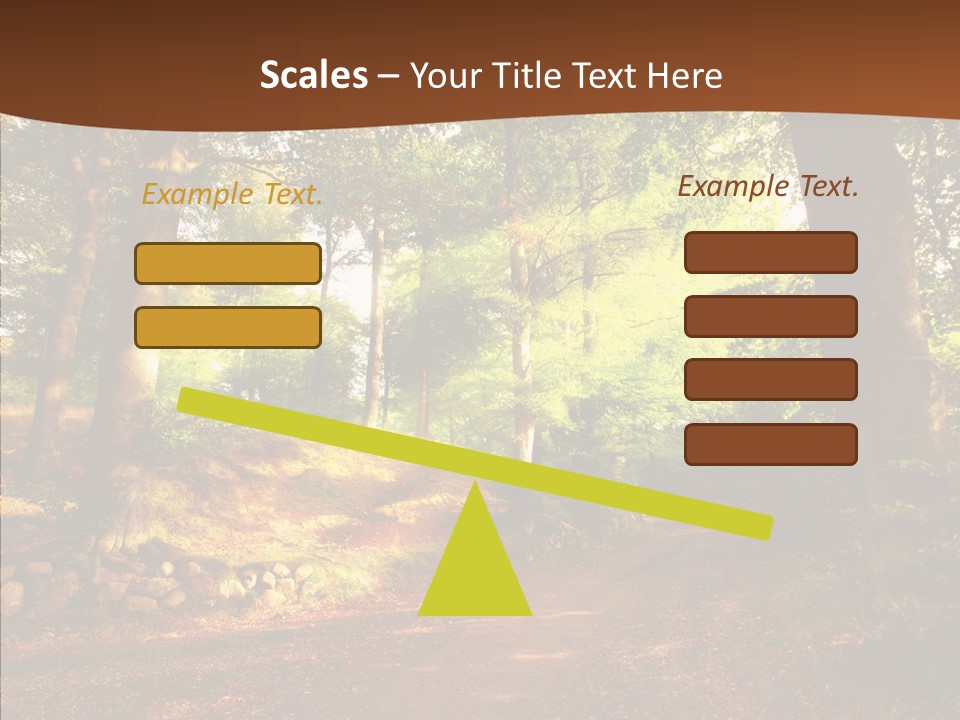 Panorama Scene Relax PowerPoint Template