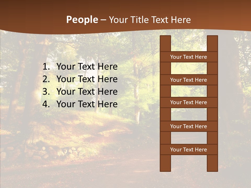 Panorama Scene Relax PowerPoint Template