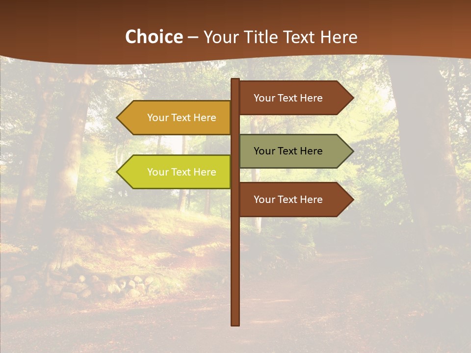 Panorama Scene Relax PowerPoint Template