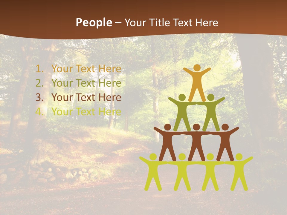 Panorama Scene Relax PowerPoint Template