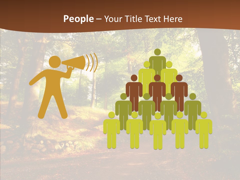 Panorama Scene Relax PowerPoint Template