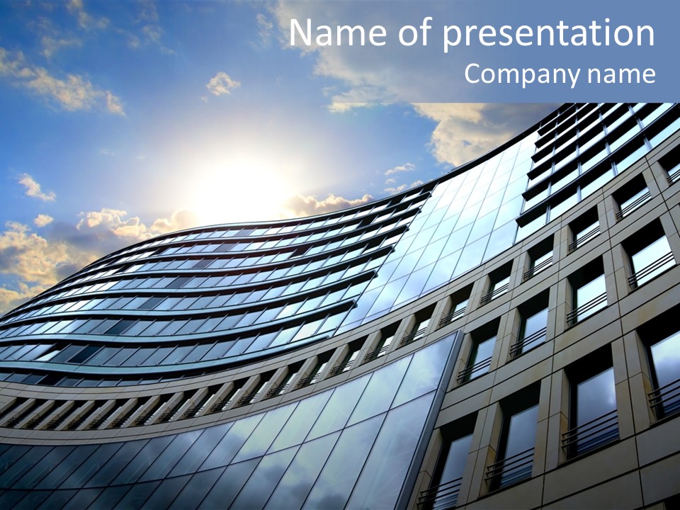 Headquarters Development Business PowerPoint Template