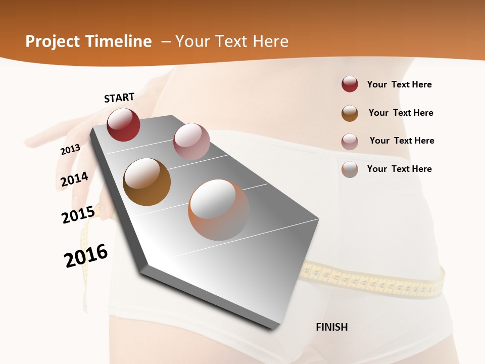 Measure Symbol Relaxation PowerPoint Template