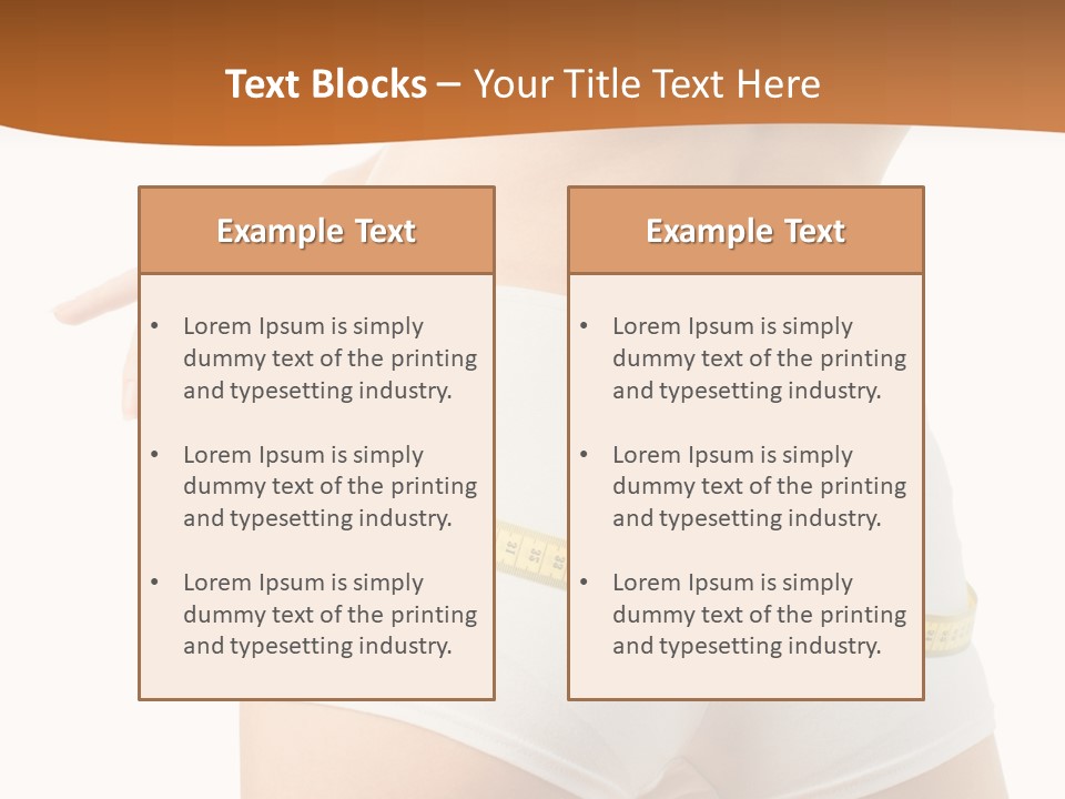 Measure Symbol Relaxation PowerPoint Template