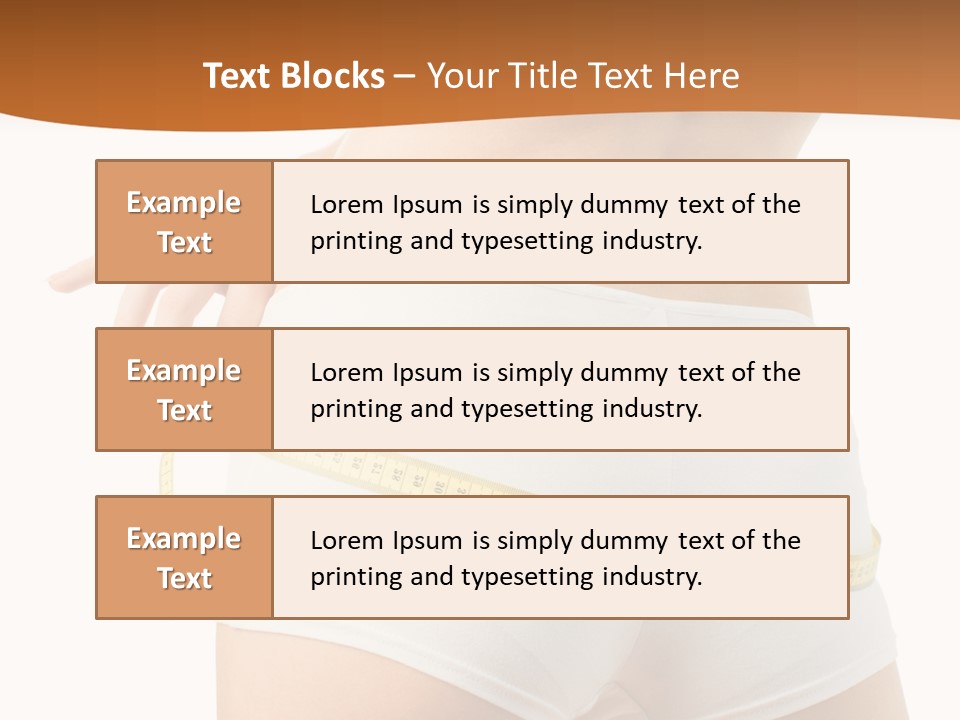 Measure Symbol Relaxation PowerPoint Template