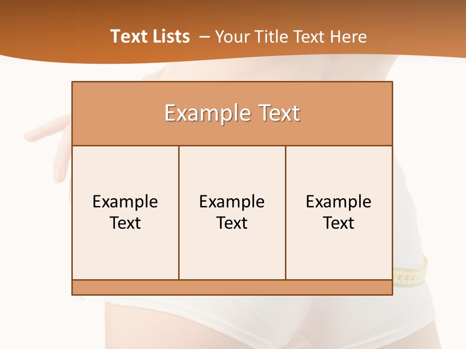 Measure Symbol Relaxation PowerPoint Template