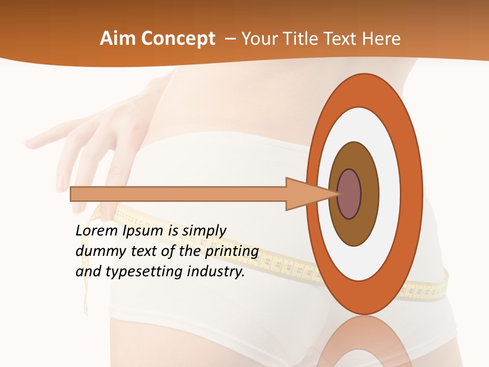 Measure Symbol Relaxation PowerPoint Template