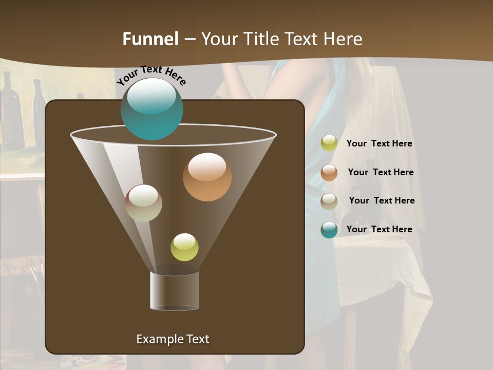 Easel Erotic Beautiful PowerPoint Template