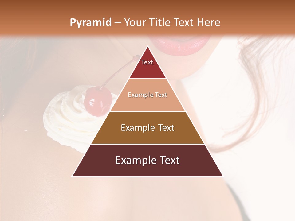 Lipstick Shoulder Cream PowerPoint Template