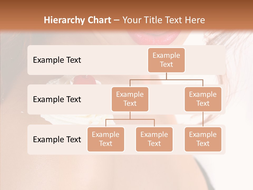 Lipstick Shoulder Cream PowerPoint Template