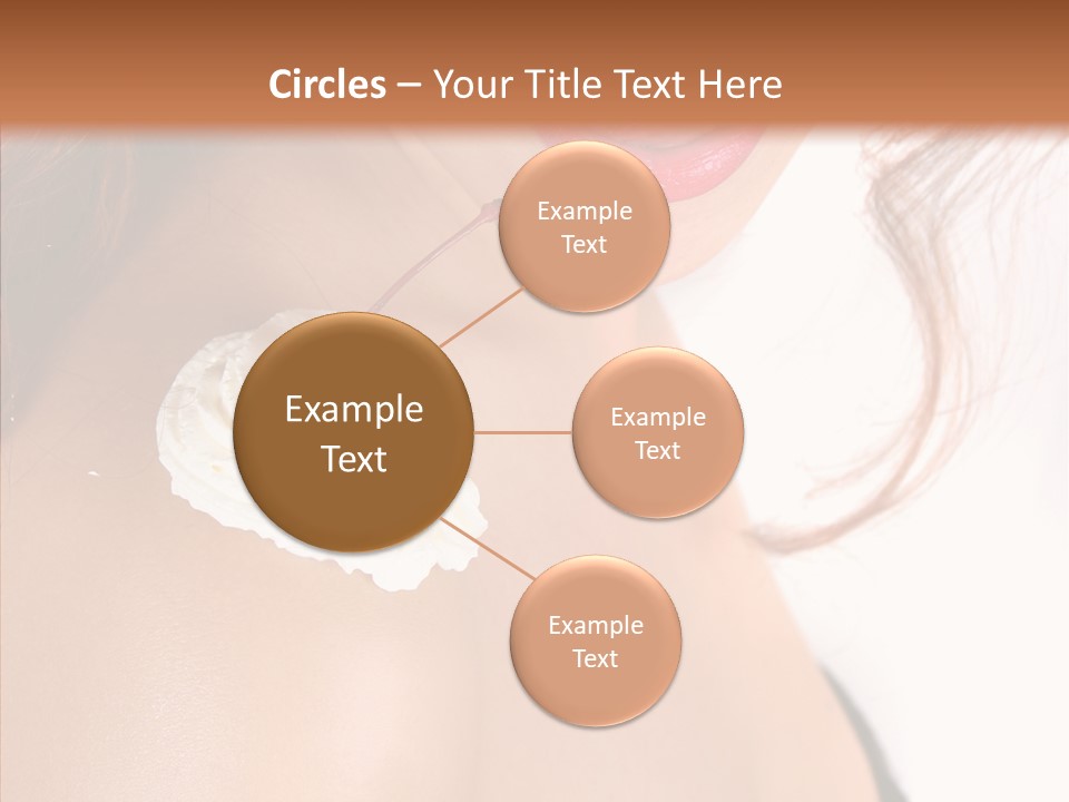 Lipstick Shoulder Cream PowerPoint Template